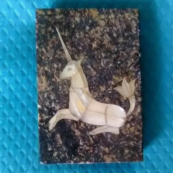 La Boutique Orientale, India Other - Unicorn Trinket Box